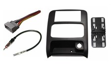 Aftermarket Double Din Stereo Installation Dash Kit Bezel + Standard Wire Har... picture