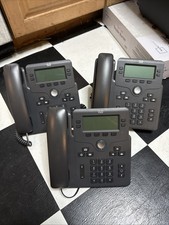 Lot of 3 Cisco IP Phone 6851 Multiplatform Phone CP-6851-3PCC-K9 picture