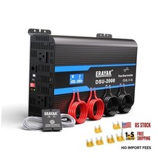 2000W Pure Sine Wave Power Inverter 12V DC to 110V 120V AC 2000 Watts picture