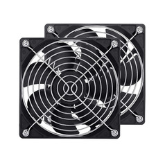 Ventilador de computadora de 12 V CC (paquete de 2) de 120 mm picture