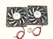 2 Pieces 8010s Gdstime 5V 2pin 80x80x10mm DC Cooling Fan large brushless C14 picture