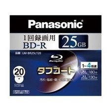 Panasonic Blu-ray Disc 25GB 4x Speed Recordable 20 Pack LM-BR25LT20 Japan picture