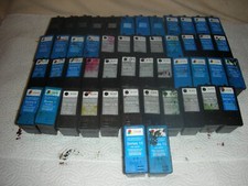 Lot of 49 DELL SERIES EMPTY INK CARTRIDGES -ASSORTED - LOT #23X-6 picture