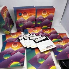 Compaq MS-DOS Version 5 Complete Box Set Manuals Disks 5.25” picture