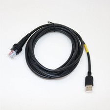 Lot of 5 Honeywell CBL-500-300-S00 Male USB Cable Type A  5V 3M/9.8ft picture