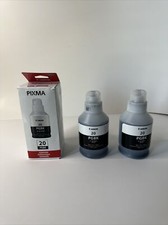 Canon PGBK GI-20 Black Ink for Canon G5020 G6020 G7020 Lot Of 3. Never Used. picture