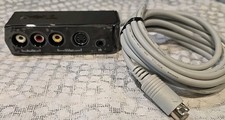 Dell ~ S-Video RCA TV-Out Breakout Cable 044CTV 44CTV 070TVD Retro Gaming Laptop picture