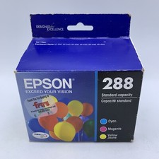 Genuine Epson 288 Tri-Color Original Ink Cartridge - SEALED NEW - EXP: 4/2025 picture