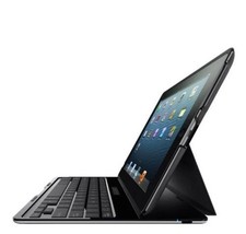 BELKIN CASE FOR IPAD 4 3 2 FOLIO KEYBOARD BLUETOOTH ULTIMATE *RETRN1* F5L149-BLK picture