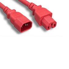 6' Red Power Cable for Cisco Catalyst 9200 9300 9500 9600 Switches Jumper Cord picture