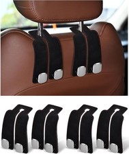 Headrest Hooks for Car, 4 Pack Car Seat Back Organizer Storage Hook, Double picture