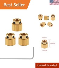 High-Quality Brass 40T Drive Gear Set for Creality Ender Series - 3 Pcs Included picture