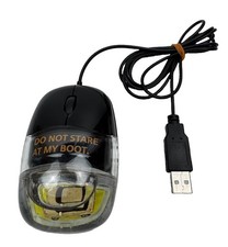 Vintage BMW MINI Cooper Aqua Mouse Floating White Car Y2K Tech Frutiger Aero USB picture