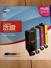 Meijer Ink Cartridges Canon PGI-225 CLI-226 Multi Pack Sealed picture