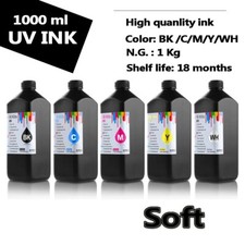 1000ML Soft Led UV ink For Epson 4800 7800 7880  1390 L210 L800  UV printer picture