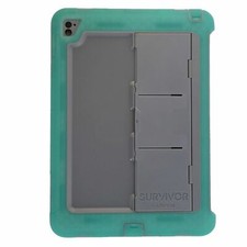 NEW Griffin Survivor Slim Shell Series Case iPad Pro 9.7in Green / Gray RC42532  picture