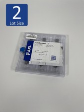 Lot of 2 AFL FUSE-LC2SMU-6 FuseConnect LC UPC Fiber Optic Connector 2.0mm 6 Pack picture