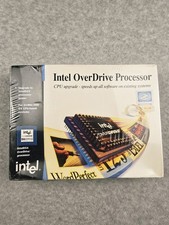 Vintage IntelDX4 OverDrive Processor DX4ODPR100 100MHz i486 Upgrade NEW SEALED  picture