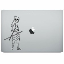 Naruto Sasuke Uchiha Vinyl Decal Sticker for Macbook Air Pro Laptop Car Window picture
