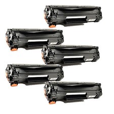 5-Pk/Pack 83A CF283A Toner Cartridge For HP M201dw M201n MFP M125a M125nw M127fw picture