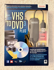 Roxio Easy VHS to DVD 3 Plus Video Capture USB 251000CS w/ Box & Software picture