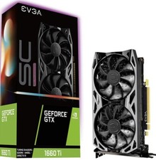 EVGA 06G-P4-1667-KR GeForce GTX 1660 Ti SC Ultra Gaming, 6GB GDDR6, Dual Fan picture