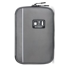 BAGSMART Large Electronics Organizer Travel Case for Tech Accessories, Blue picture