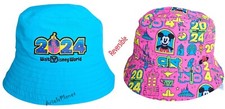 2024 Disney World Parks Mickey Mouse & Friends Four Parks Reversible Bucket Hat picture