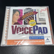 1997 Kurzweil Voice Pad Starter Edition, PC, CD-ROM, Windows 3.1 / 95 picture