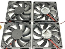 4 x Fan 5V 8015 2Pin 80x80x15mm Brushless Axial Cooler 8cm DC Cooling 80mm picture