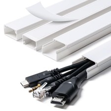 58in Cord Hider, Cable Hider, Cord Covers for Wires on Wall, Paintable Cable Cov picture