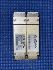 Lot of 2) Arista QSFP-40G-SR4 XVR-00060-03 40GBASE SR4 QSFP+ Transceiver picture