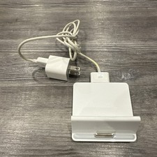Apple iPad Base Dock  A1352 (White) 30 PIN With A1265 Charging Block & Cable picture