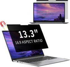 Removable Magnetic Privacy Filter for 13.3 inch Anti Spy Anti-Glare Laptop Monit picture