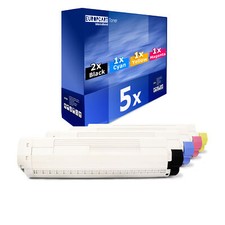 5x Europcart Toner for OKI MC-873-dnc MC-853-dnct MC-873-dnv MC-853-dnv picture