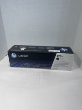 HP 128A Black LaserJet Toner Cartridge CE320A - Brand New Sealed Genuine picture