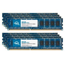 OWC 64GB (8x8GB) DDR3 1866MHz 2Rx8 ECC Unbuffered UDIMM 240pin Memory RAM picture