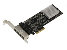 Pcie 2.5 Lan Quad Gigabit Ethernet 10 100 1G 2.5G 4X Rj45. Realtek Rtl8125 - Wol picture
