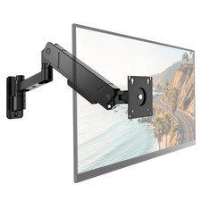 monTEK Single Monitor Wall Mount for 17 to 45 Inch Flat/Curved Screens, Heavy... picture