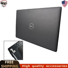 Black LCD Back Cover Rear Top Lid for Dell Latitude 15 3520 E3520 017XCF New picture