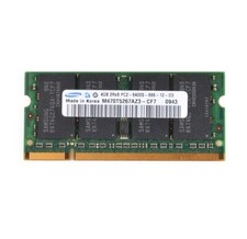4 GB Samsung 4GB 2Rx8 PC2-6400 DDR2-800MHz 200pin SODIMM Laptop Memory RAM Test