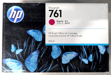 ✨ Genuine HP 761 Magenta 400ml Ink Cartridge CM993A DesignJet T7100 T7200 picture