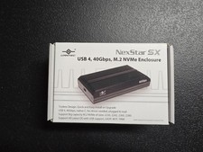 Vantec NexStar SX USB4 40Gbps M.2 NVMe SSD Enclosure External Case picture