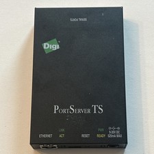 Digi PortServer TS 2 port RS-232 serial device server Tested Works No Power picture