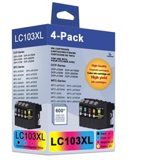 LC103XL High Yield Ink Cartridges - for Brother Ink Cartridges LC103 LC101 Wo... picture
