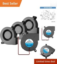Efficient 50mm Blower Fan 12V with Quiet Operation for 3D Printers (Pack of 4) picture