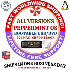PEPPERMINT LINUX ISO FLAGSHIP, FULLY LOADED, MINI BUILDS, GNOME FLASHBACK DEBIAN picture