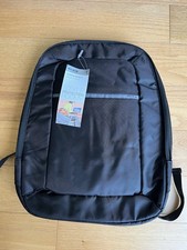 NWT Belkin Larchmont Slim Backpack w/ Bag Tote Black Grey Laptop Tablet picture