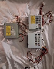 Lot of 3 Vintage PC Power Supplies Bestec Delta FSP 145W 250W 300WATX PSU... picture