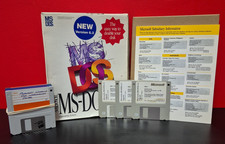 Vintage Microsoft DOS 6.2 Upgrade 3 x 3.5